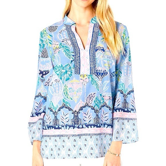 Lilly Pulitzer Women's Asani Tunic M - Picture 1 of 2